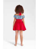 Body con Manica e Gonna Godet M318