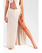 Body con Scollo all'Americana e Gonna Lunga M240