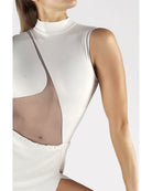 Body con Scollo all'Americana e Gonna Lunga M240