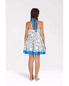 Body con Scollo Halter e Gonna Godet M317