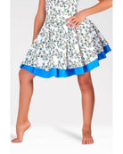 Body con Scollo Halter e Gonna Godet M317