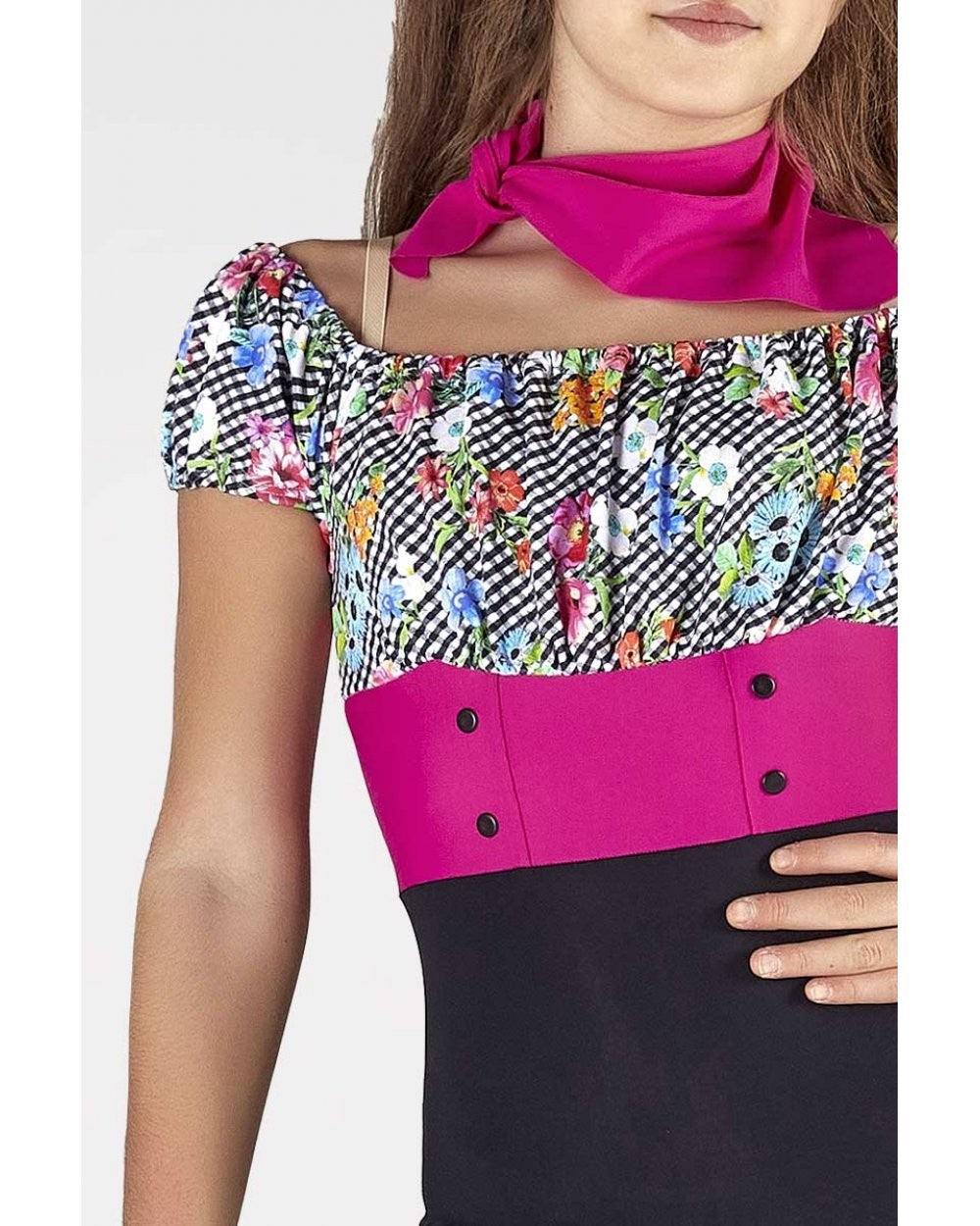 Tuta Pescatora con Scollo Bardot M313