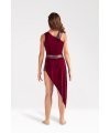 Tuta Short con Gonna Trasversale M252