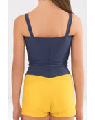 Tuta Short con Tasche e Bottoni M329
