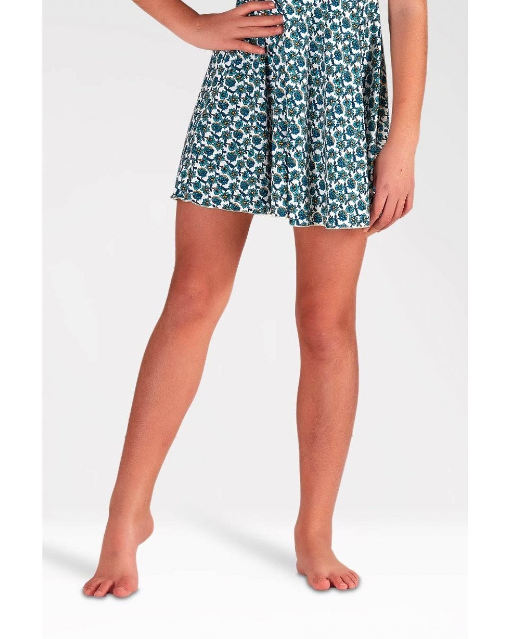 Vestito con gonna svasata M321