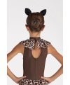 Body con Gonna da Leopardo W107