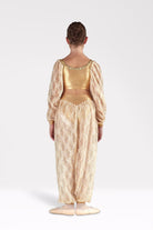 Completo da Odalisca con Top O41 e Pantalone Lungo O42 - Oro