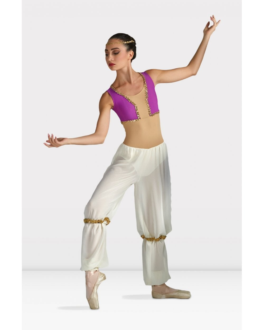 Tuta Lunga da Odalisca con Gilet O38