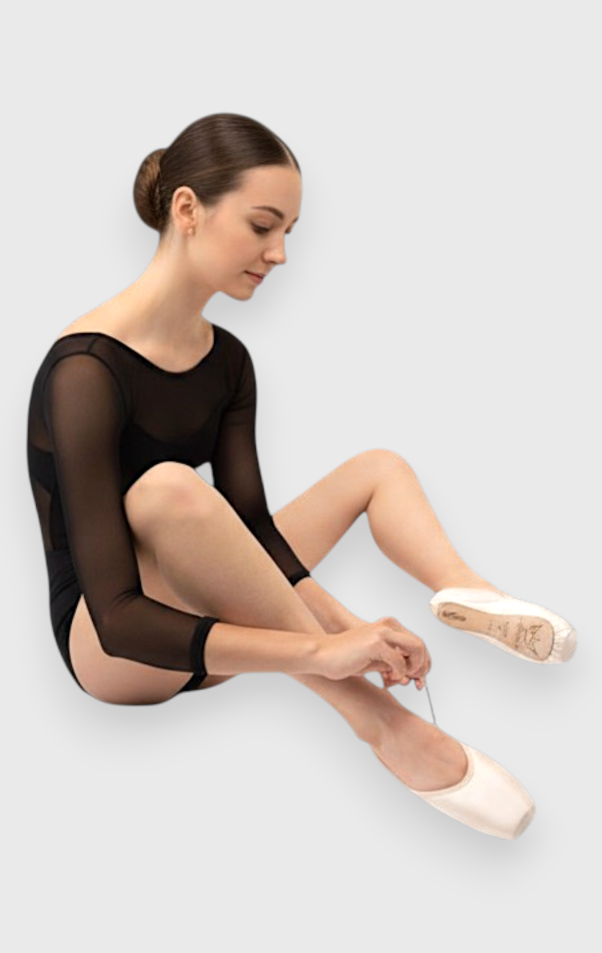 Punte danza con soletta intercambiabile Alina II-mascherina alta