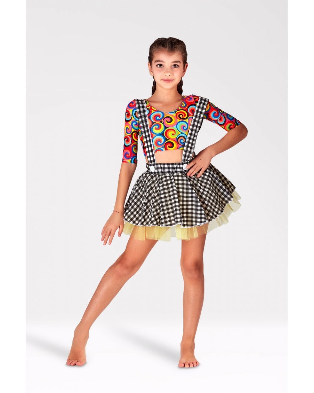 Top con maniche M323