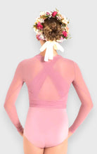 Crop Top danza Capezio in microrete
