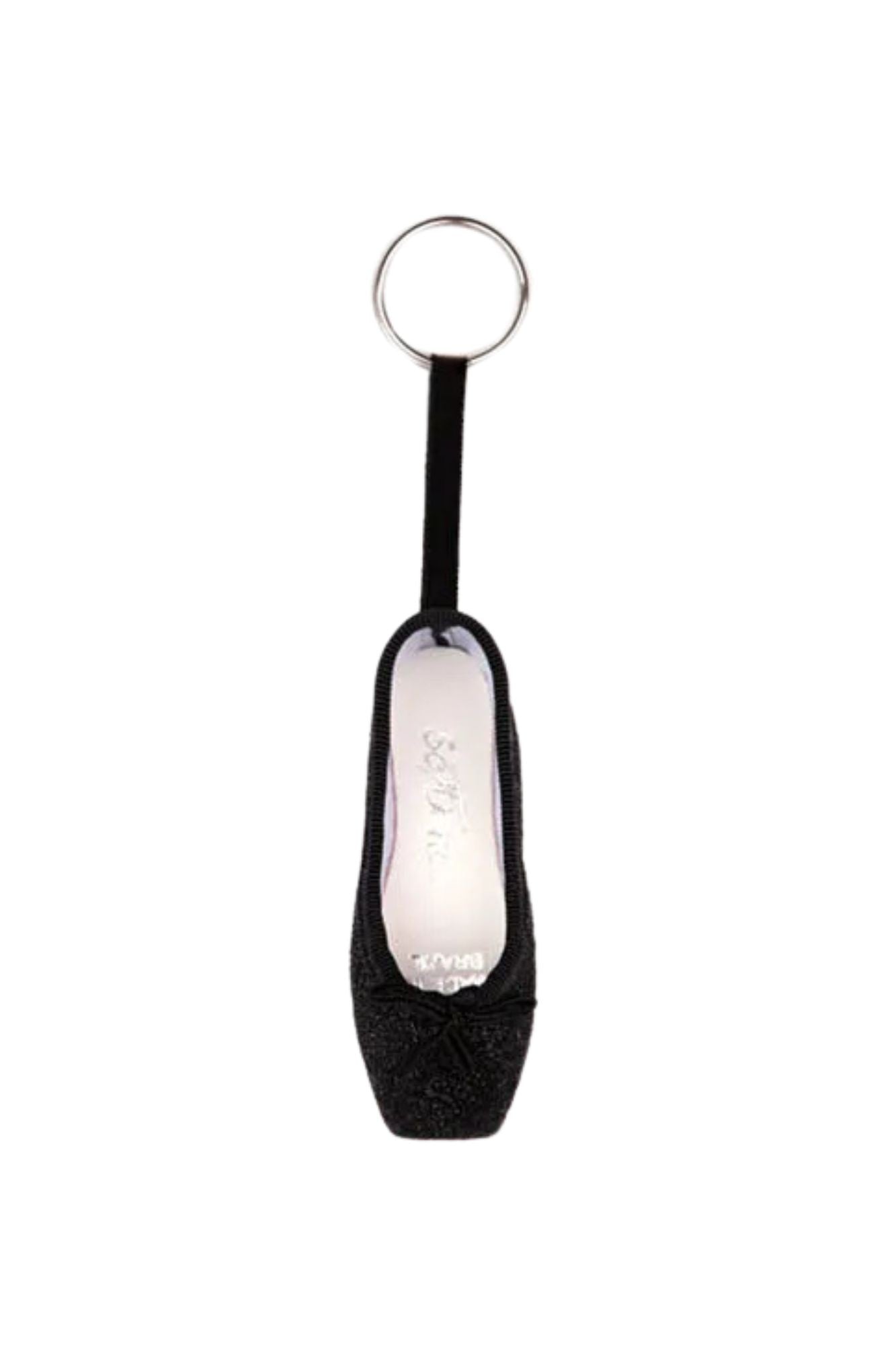 Portachiavi a forma di scarpetta da punta glitter So Dança