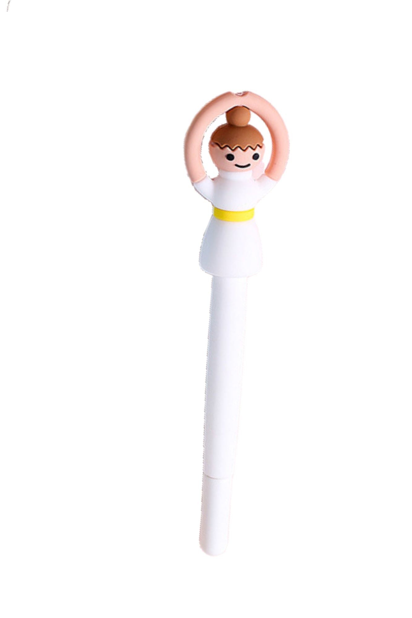 Penna con ballerina in gomma