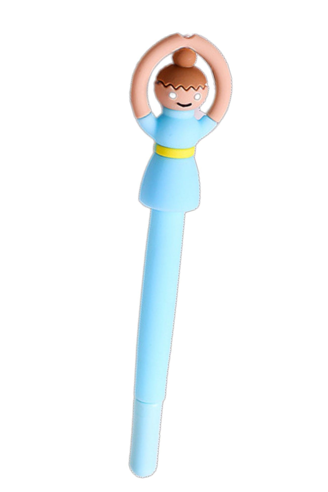 Penna con ballerina in gomma