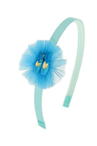 Cerchietto per capelli con coccarda e scarpette