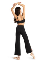 Pantaloni flare con spacchetti Capezio
