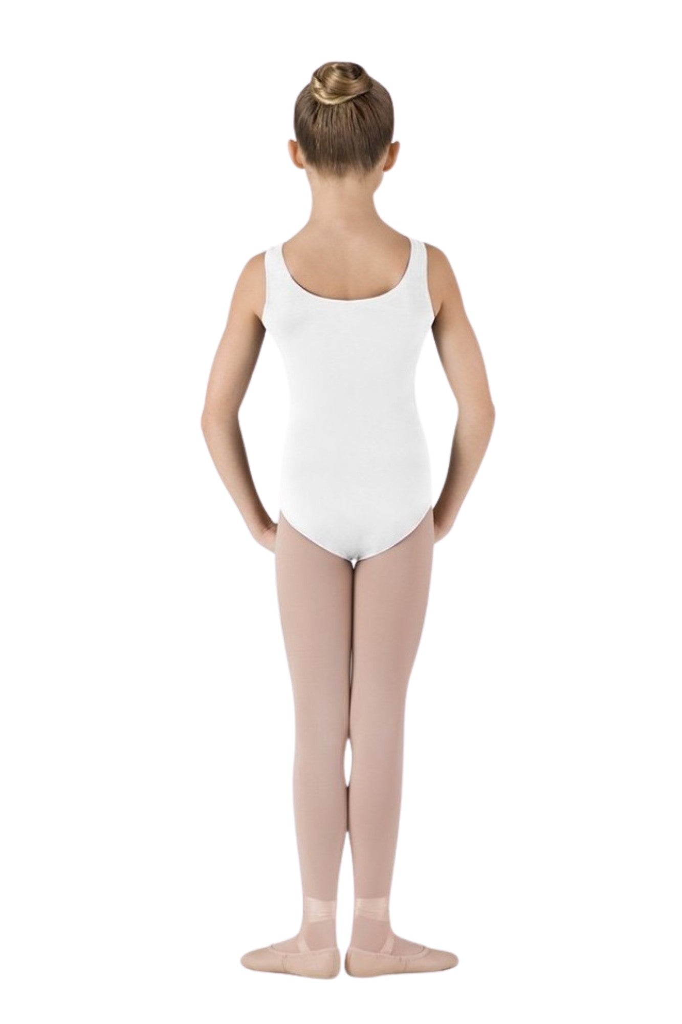 Body danza in cotone senza maniche Bloch CL5405