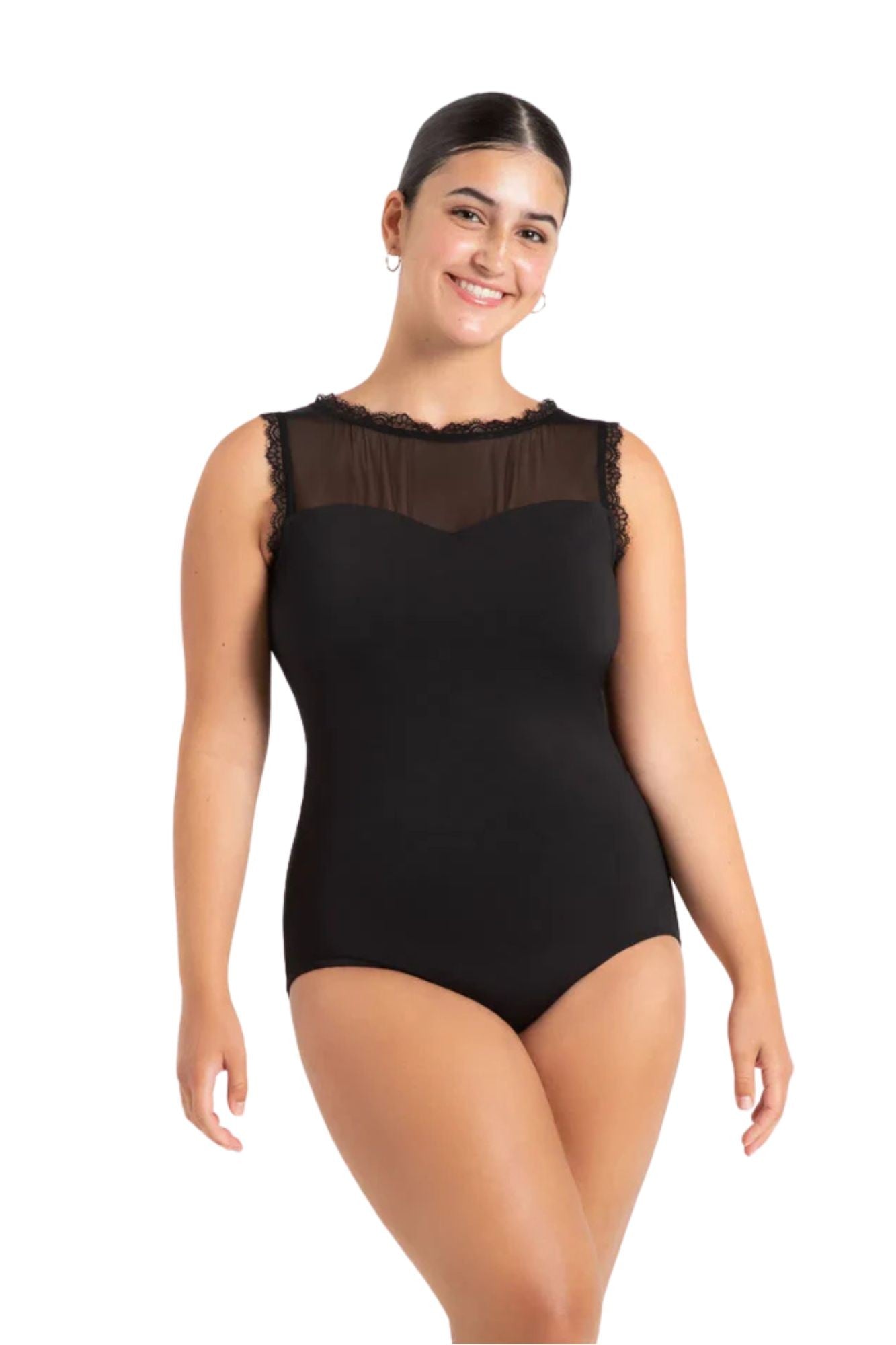 Body danza con scollatura a cuore Capezio 12097W