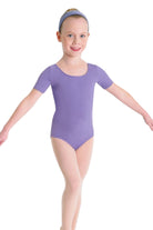 Body danza a maniche corte in cotone Bloch CL5402