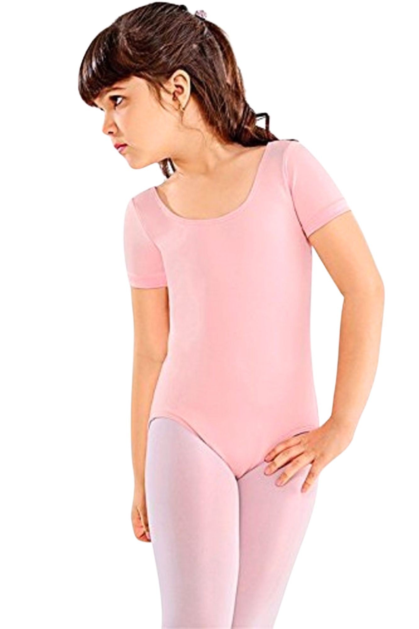 Body danza So Dança a maniche corte in microfibra E-10711-10712