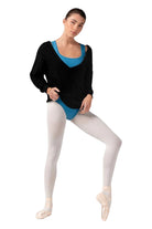 Maglione Bloch Granada Z30014 – Maglione da Danza Donna con Scollatura a V