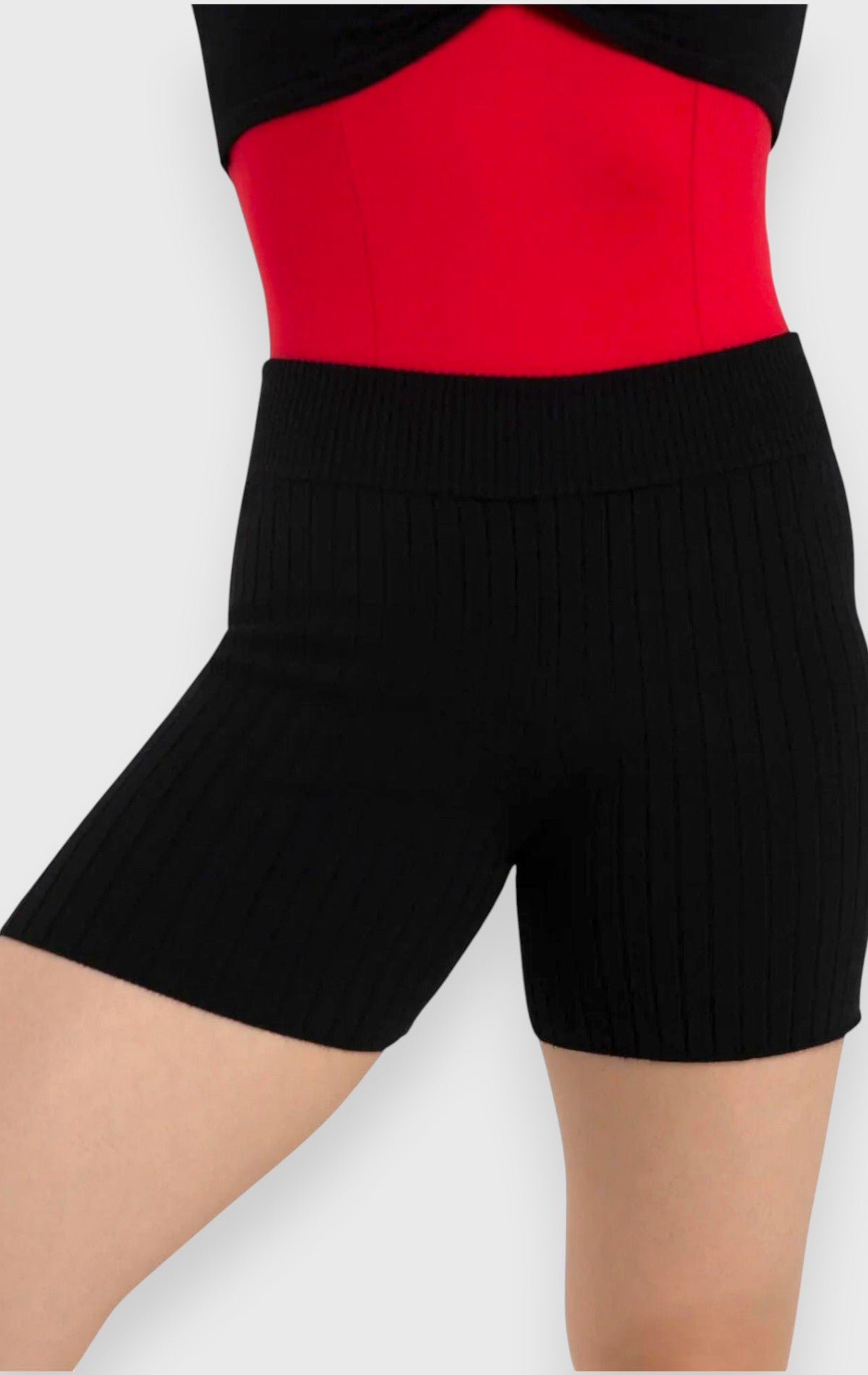 Short da riscaldamento Capezio Harmonie a costine