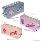 Pochette danza in ecopelle jacquard