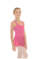 Dansez Vous LOLA – Body Donna con Spalline Larghe, Scollatura Squadrata e Gonna in Voile Elasticizzato