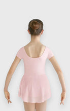 Body danza maniche corte con gonnellino by Bloch