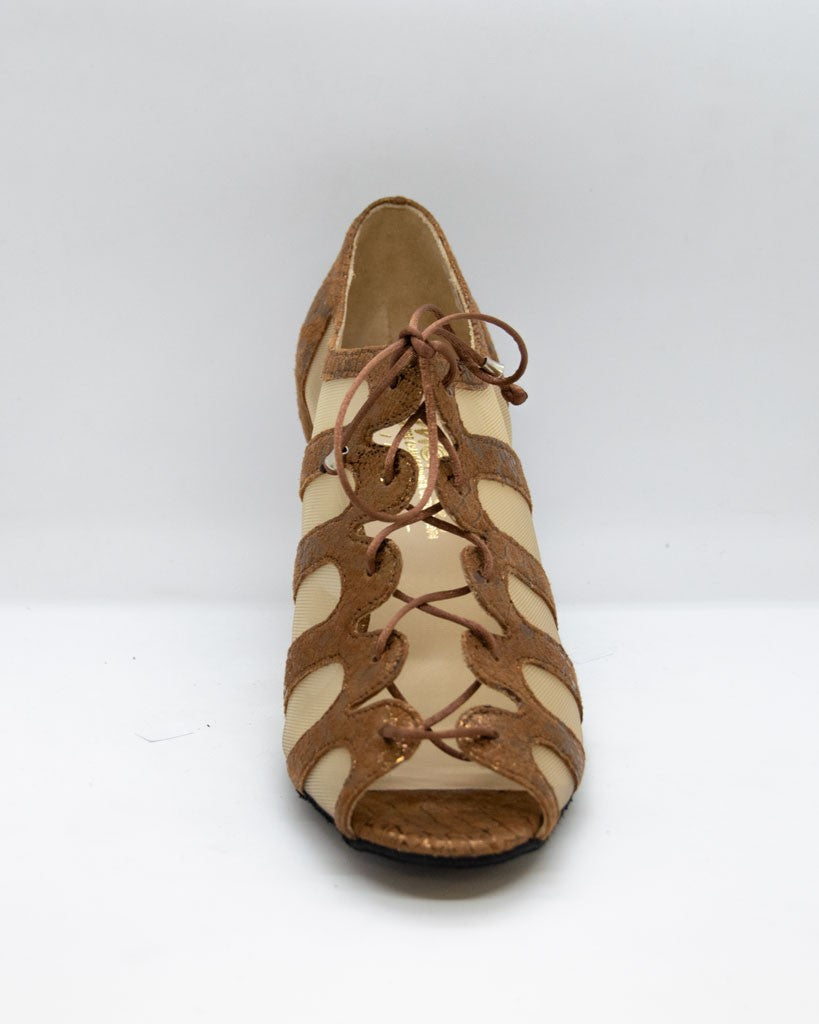 Scarpe da ballo con stringhe SYA Merlet