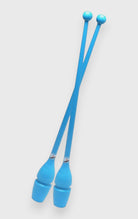 DanzaShop blue plastic rhythmic gymnastics clubs, model MASHA, FIG approved.